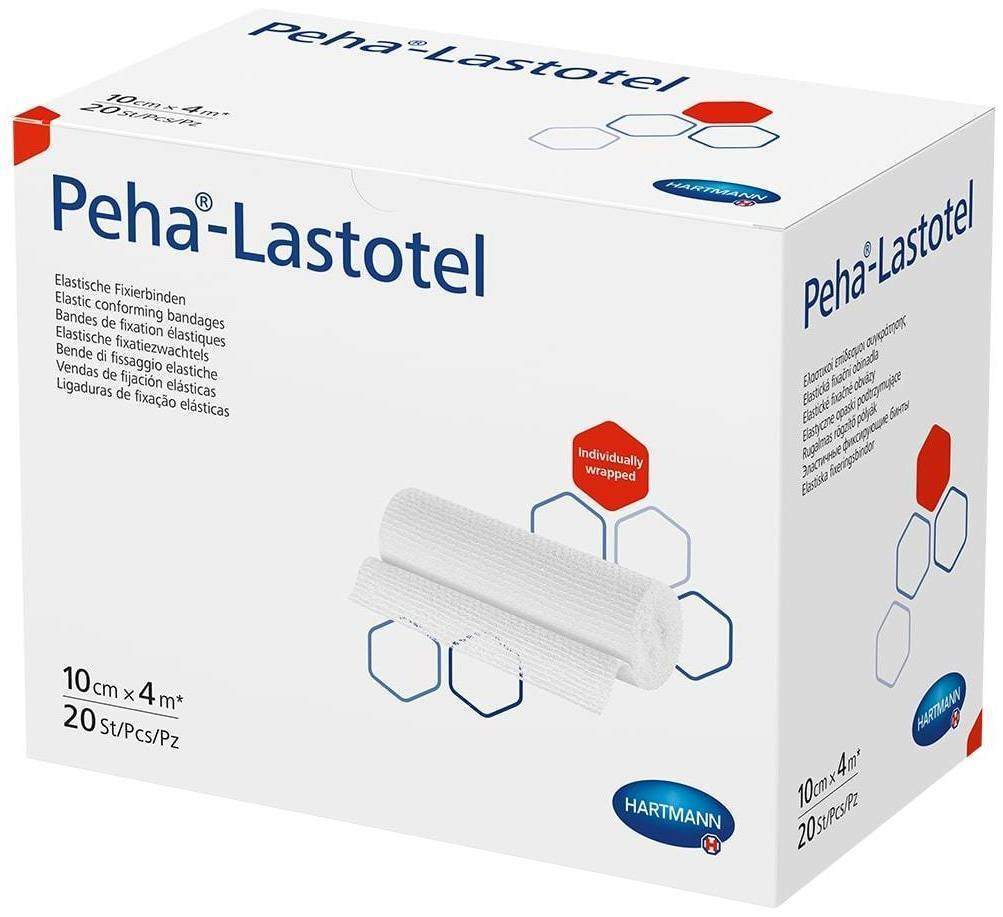 Peha Lastotel Fixierbinde 10 cm X 4 M 1 Binde