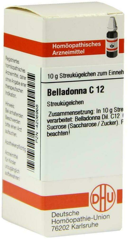 Dhu Belladonna C12 10 G Globuli