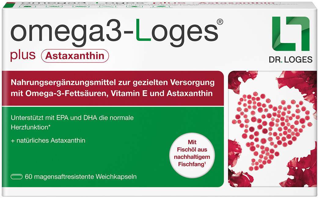 Omega3-Loges Plus Kapseln 60 Stück