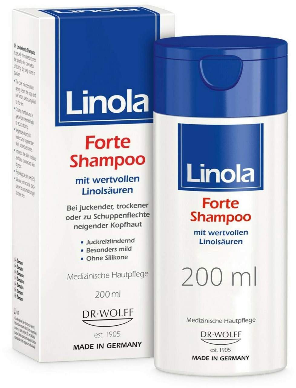 Linola Haarshampoo Shampoo forte 200ml PZN 08768976