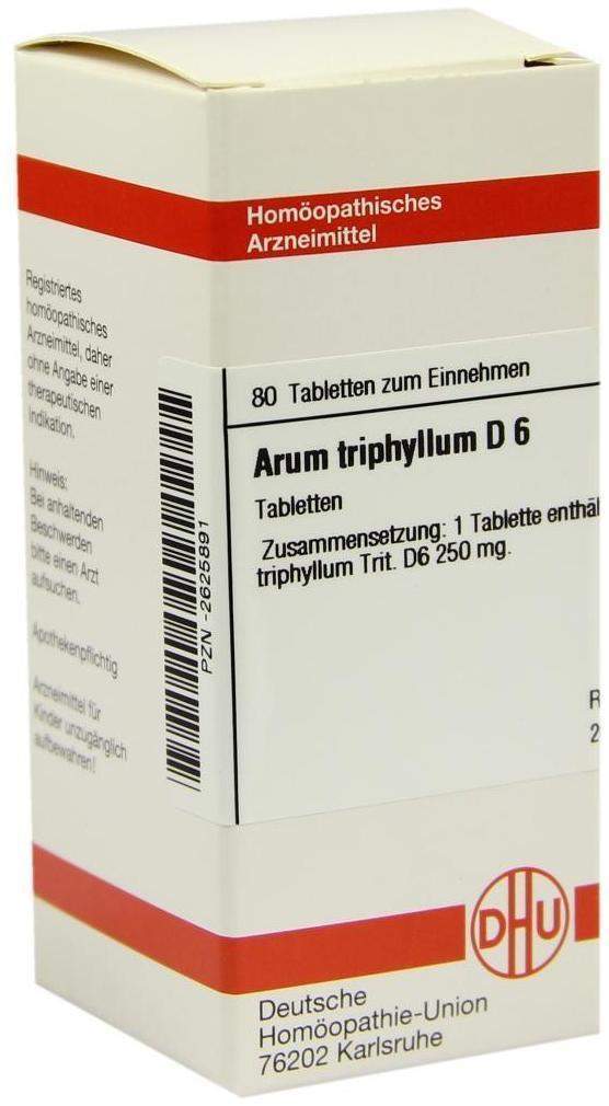 Dhu Arum Triphyllum D6 Tabletten