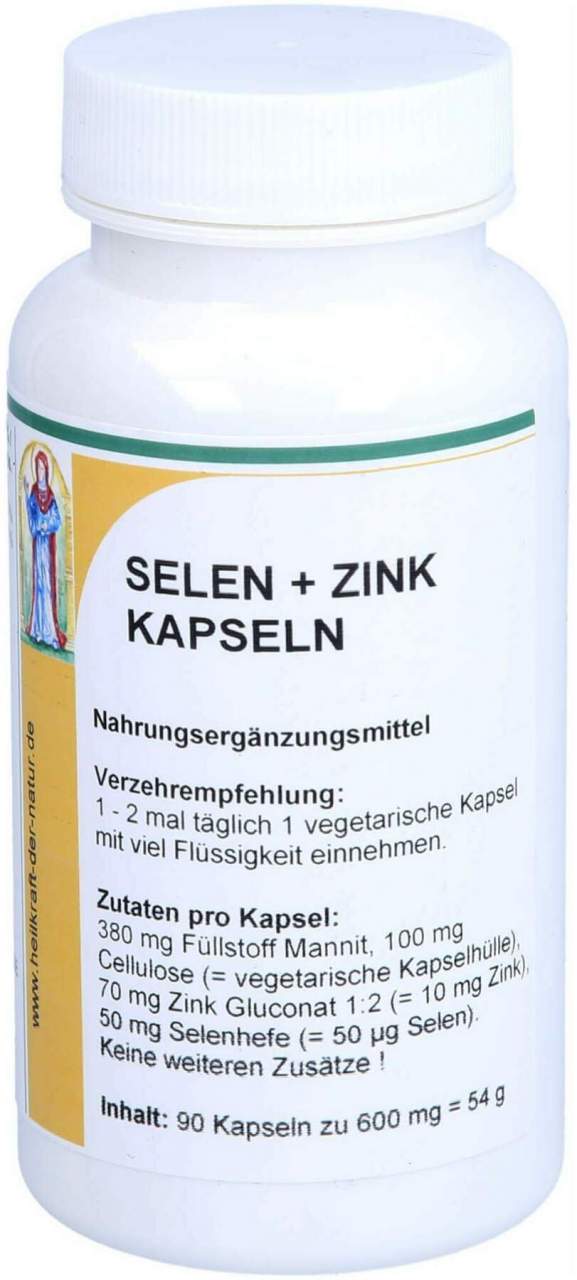 Selen 50 63 G Plus Zink 90 Kapseln