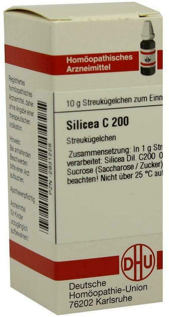 Dhu Silicea C200 10 G Globuli
