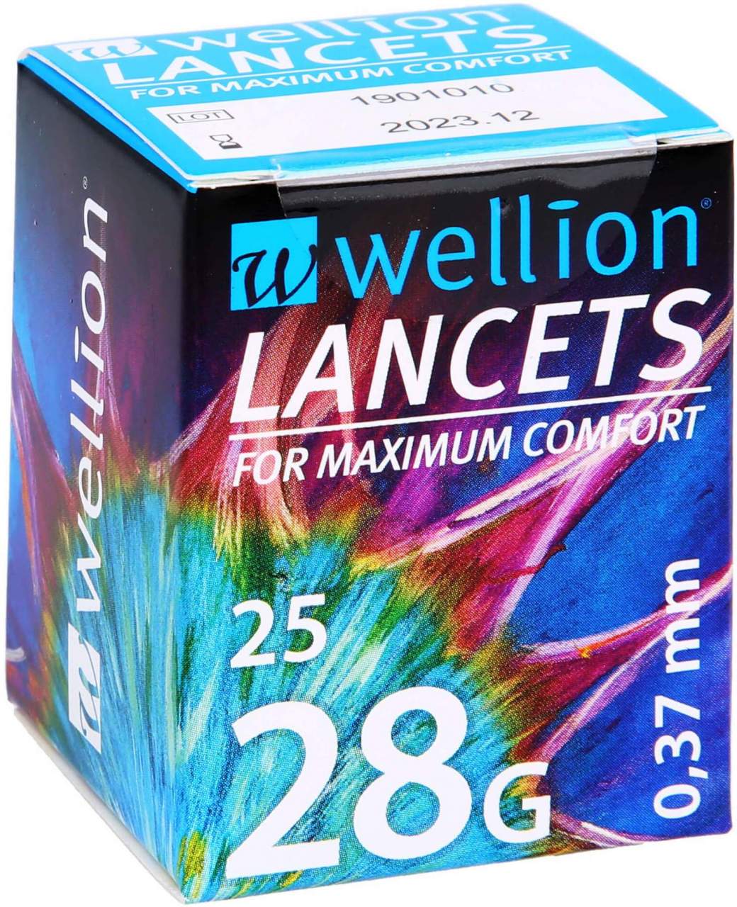 Wellion Lanzetten 28 G 0,37 mm 25 Stück