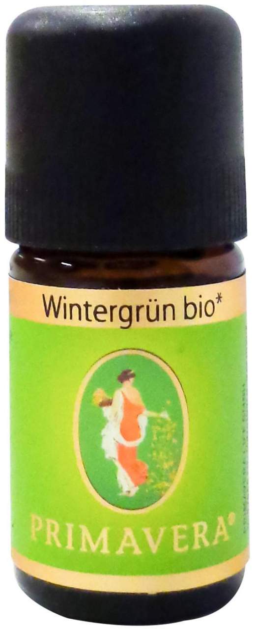 Primavera Wintergrün Bio Ätherisches Öl 5 ml