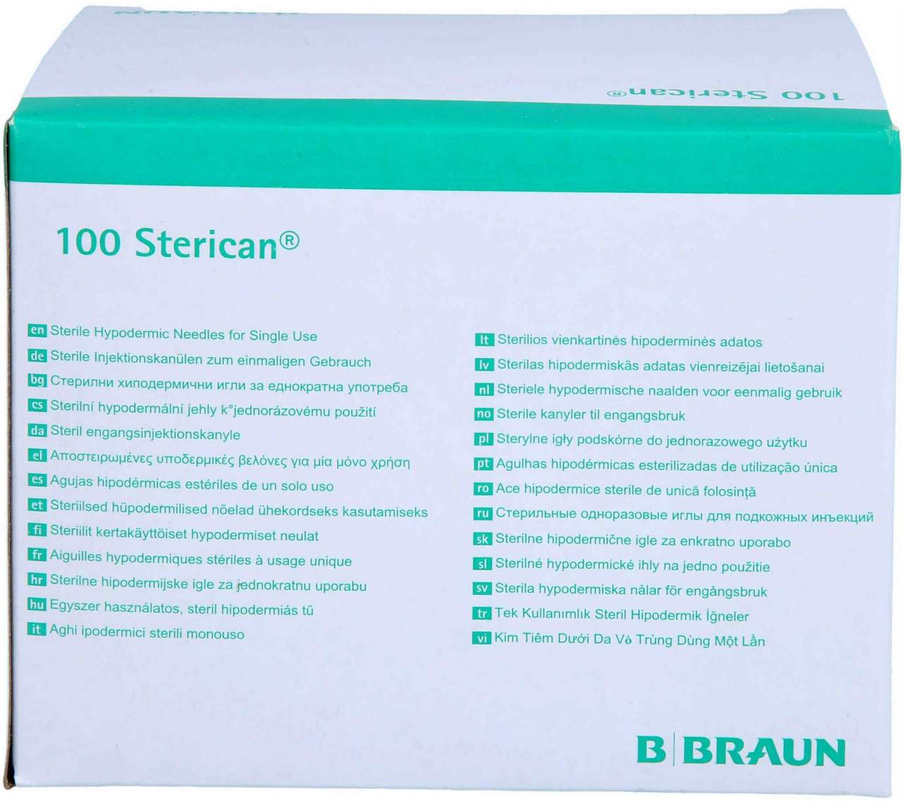 Sterican Einmalkanüle 27 G 20 mm 100 Stück