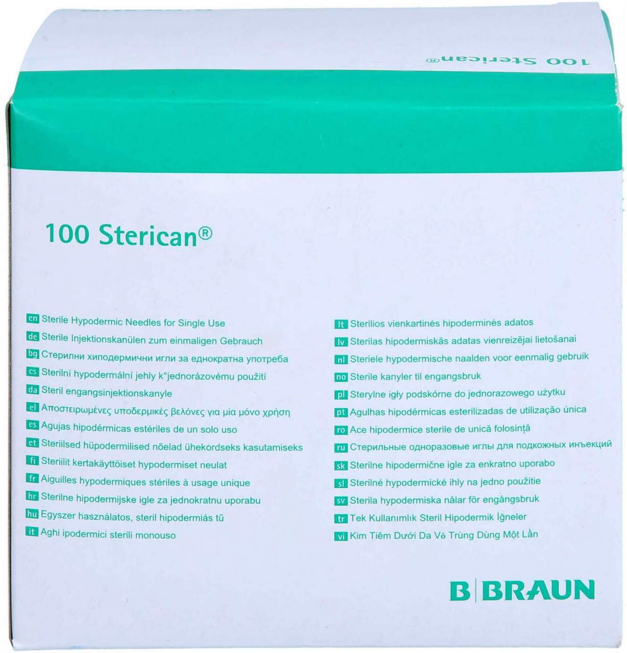 Sterican Einmalkanüle 18 G 50 mm 100 Stück