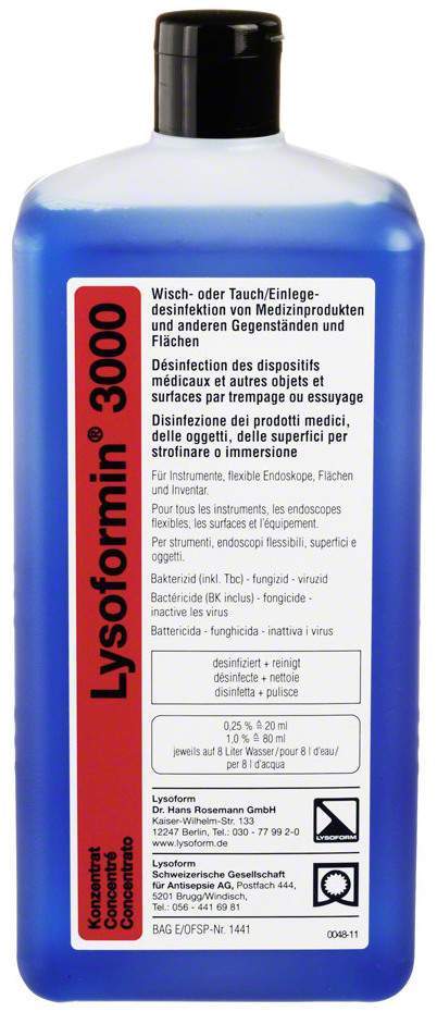 Lysoformin 3000 1000 ml Konzentrat