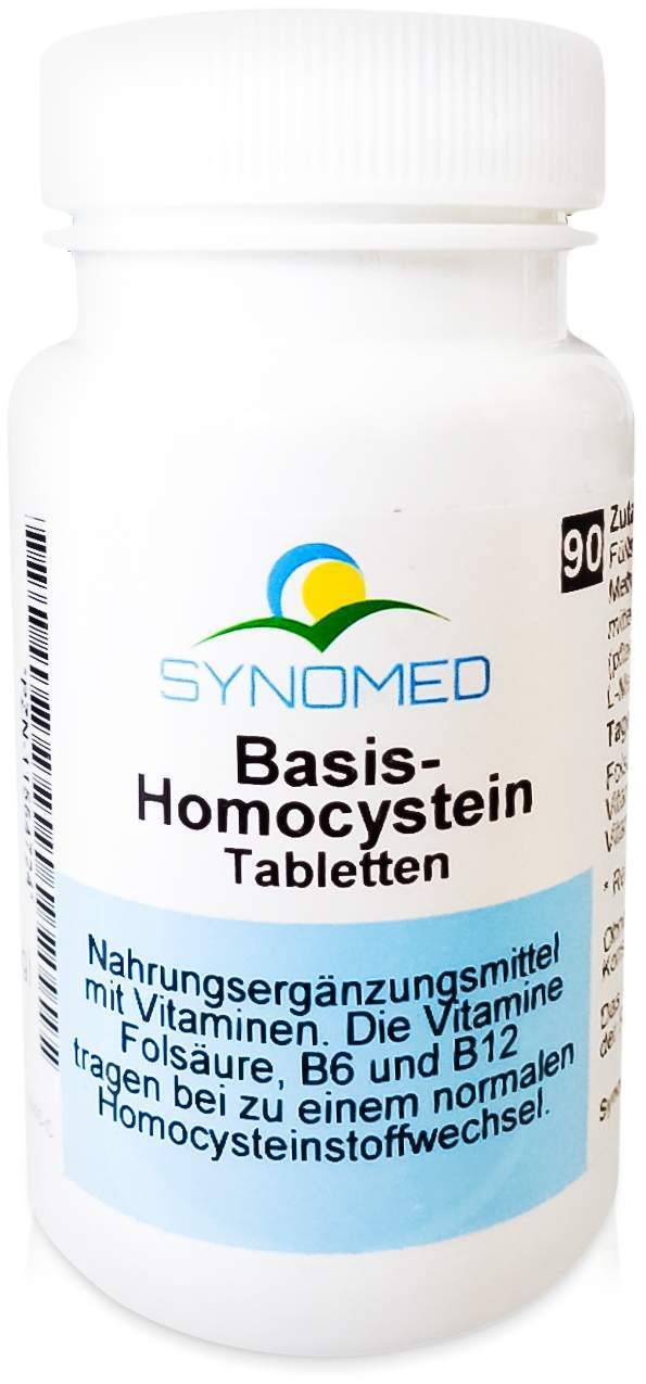 Basis Homocystein Tabletten 90 Tabletten