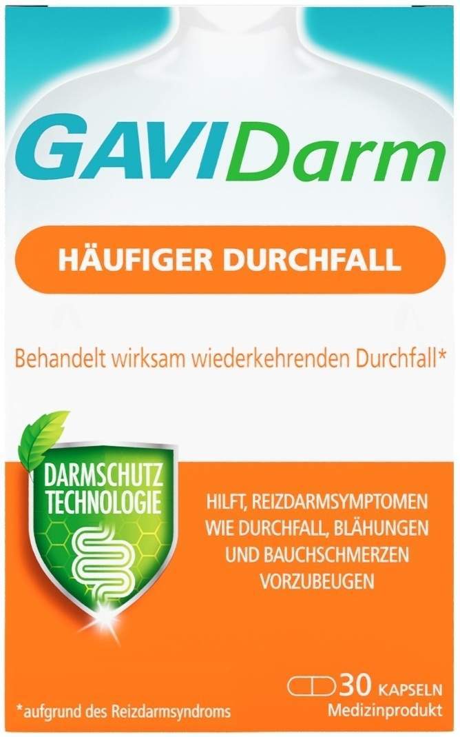 GaviDarm Häufiger Durchfall 30 Kapseln