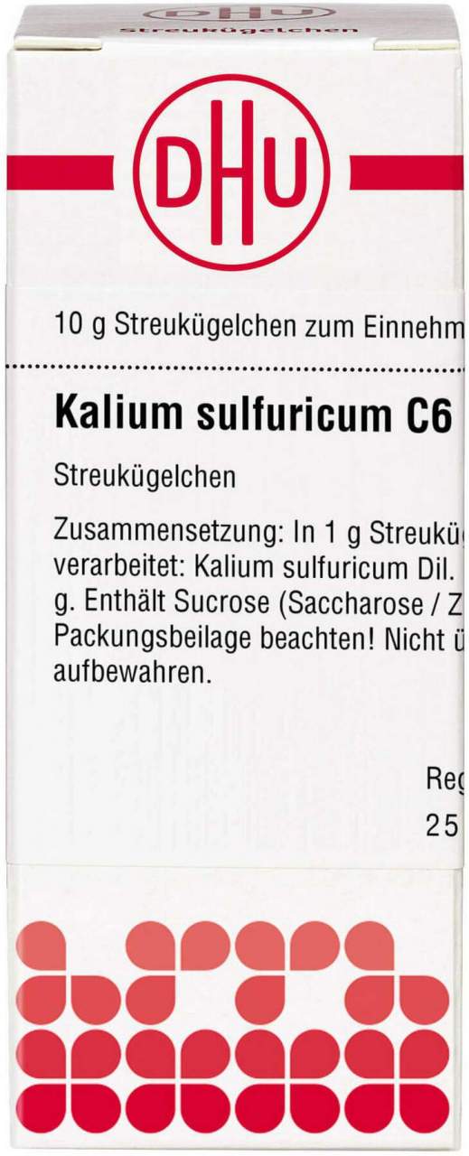 Dhu Kalium Sulfuricum C6 Globuli 10 G