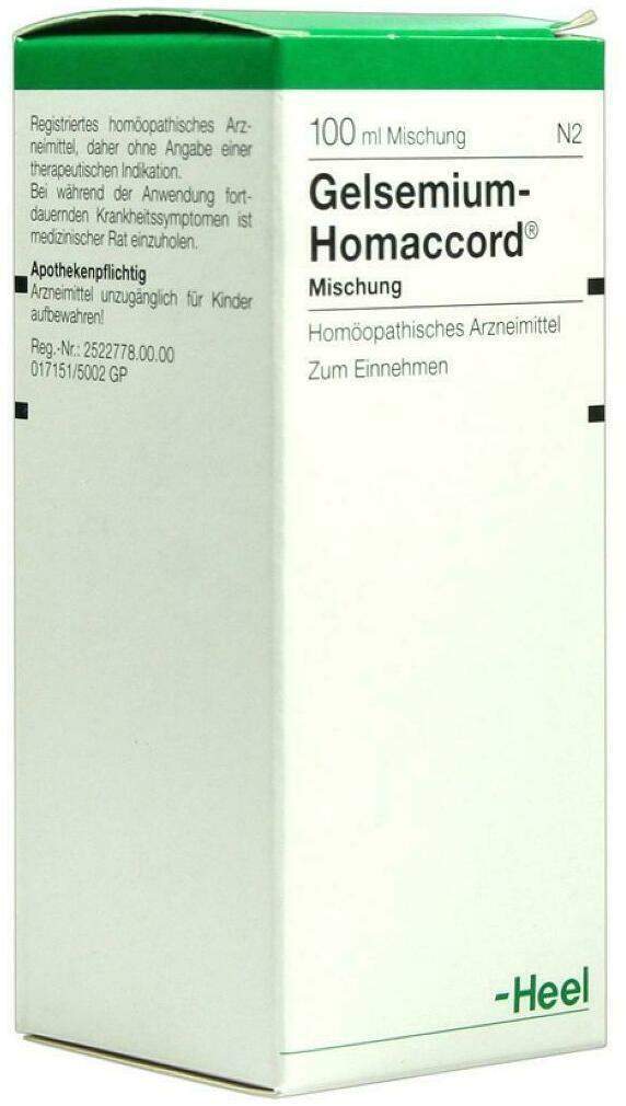 Gelsemium Homaccord 100 ml Tropfen