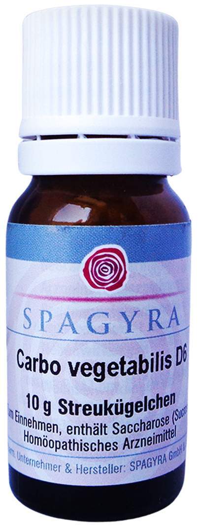 Carbo Vegetabilis D 6 Globuli 10 G