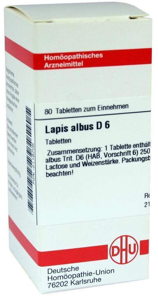 Dhu Lapis Albus D6 Tabletten