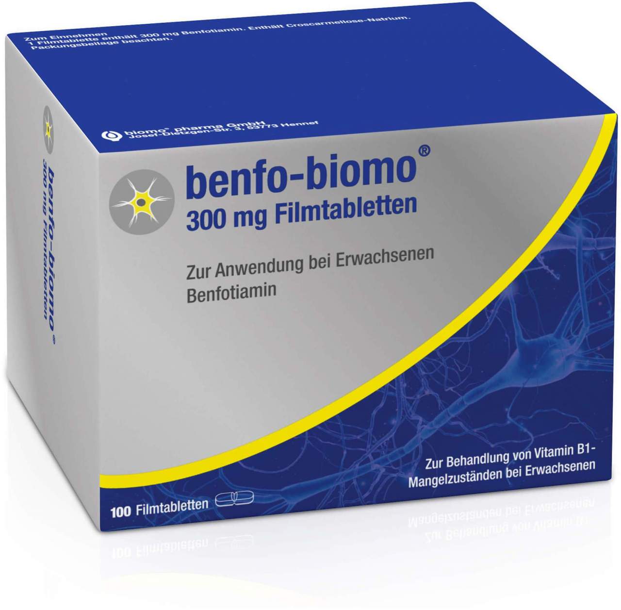 Benfo Biomo 300 mg 100 Filmtabletten