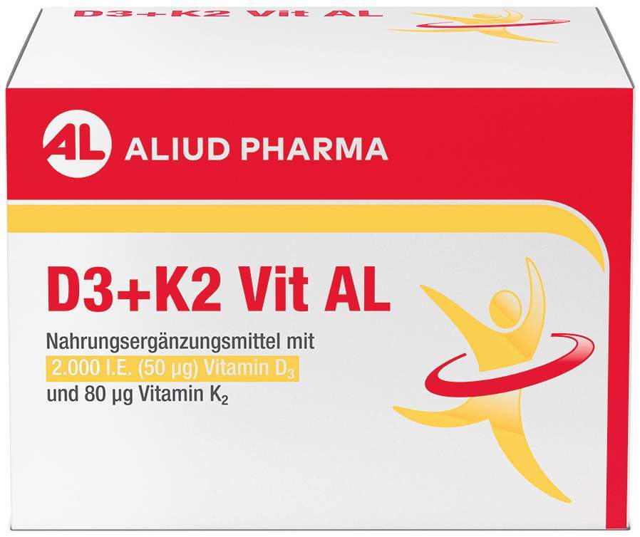 D3 + K2 Vit Al 2000 I.E. 90 Kapseln