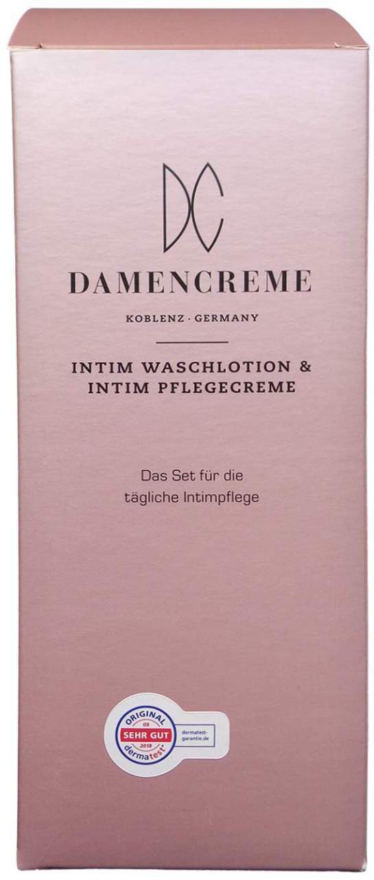 Damencreme Intim Pflegeset Cr.75ml+waschlot.200ml