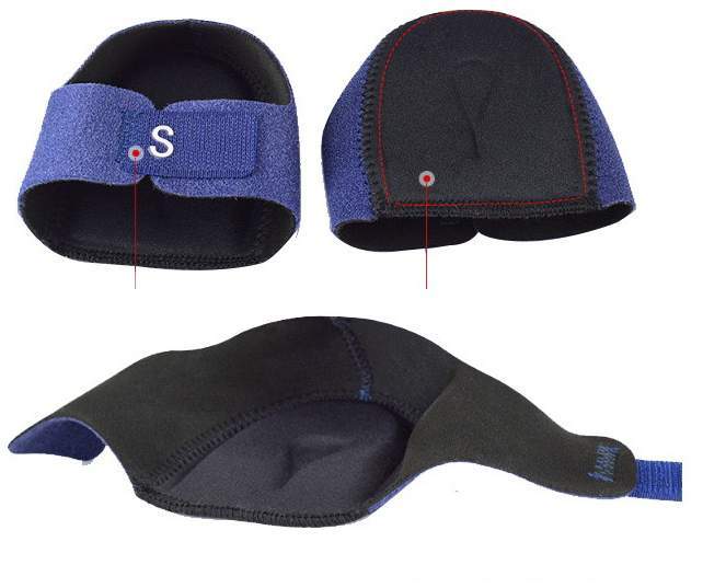 Silikon Fersenmanschette, Größe 35-40, 1 Paar