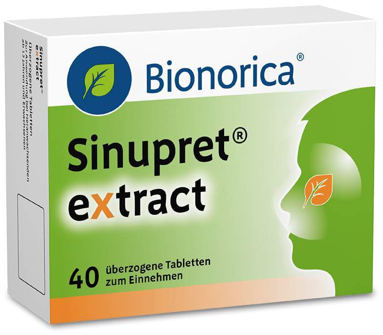 Sinupret extract 40 überzogene Tabletten