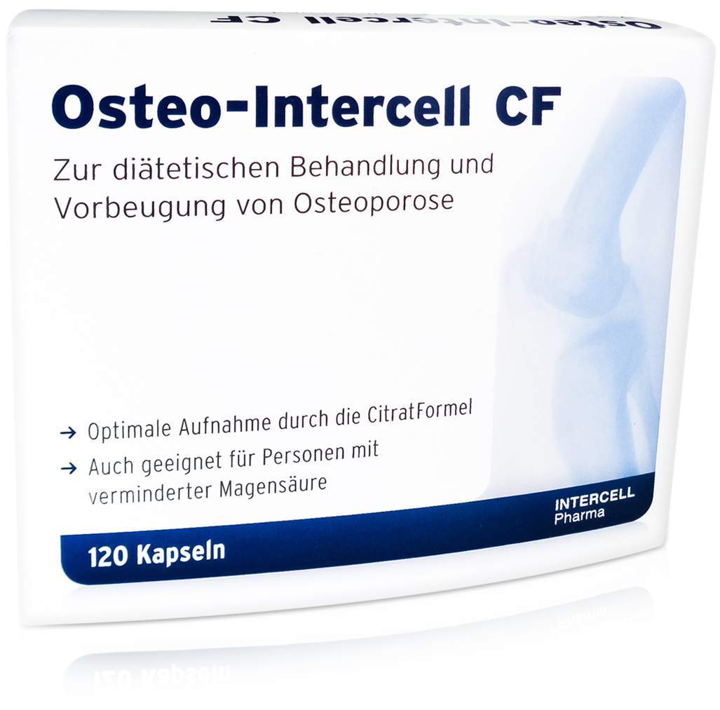 Osteo Intercell Cf Citratformel 120 Kapseln