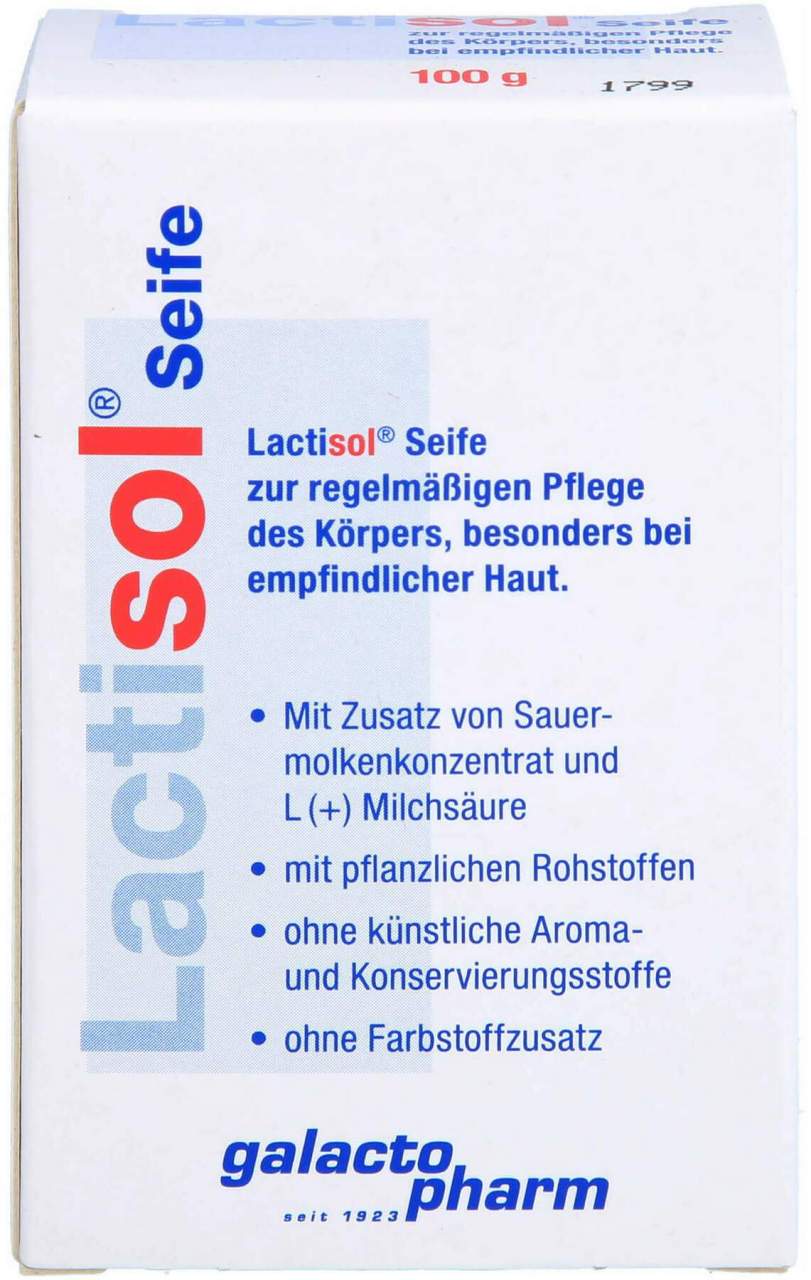 Lactisol Seife Regelmäßige Pflege bei Empfindlicher Haut