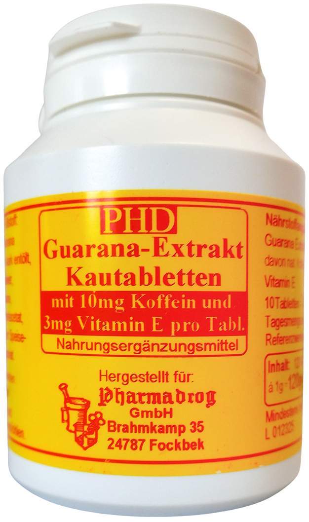 Guarana Extrakt Kautabletten