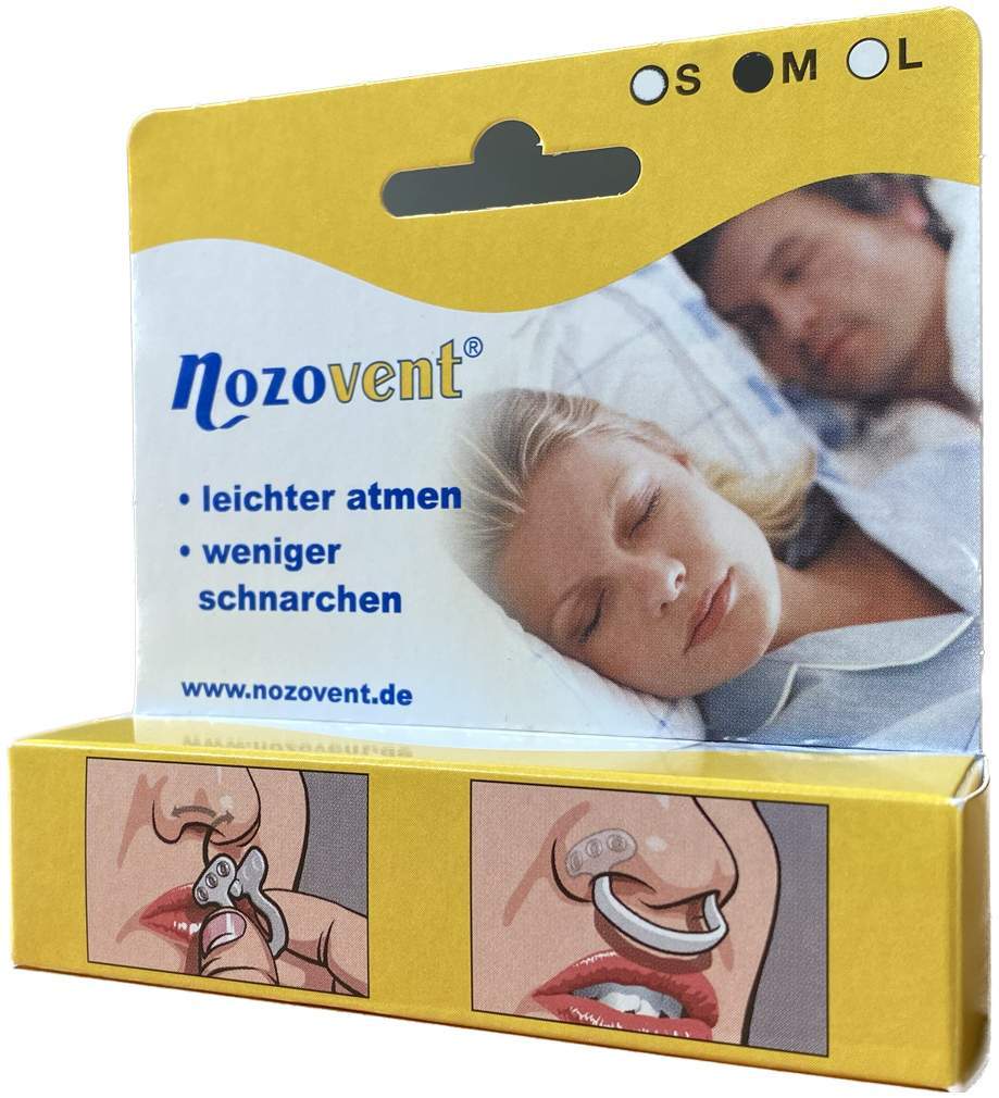 Nozovent Nasenklammern Medium 2 Stück