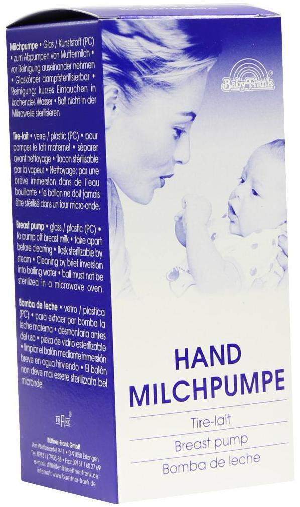Milchpumpe Frank Hand Kunststoff Unzerbrechlich 10342 1 Stück