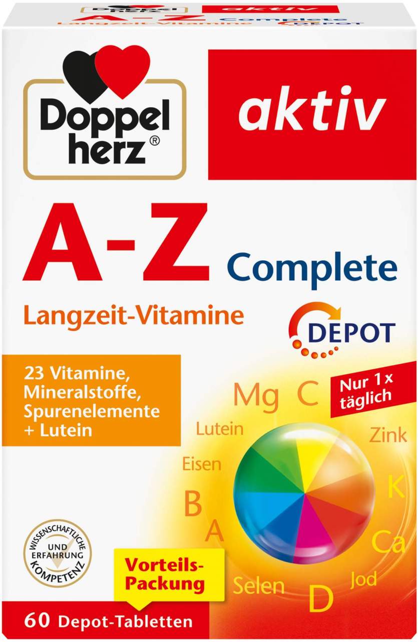 Doppelherz aktiv A - Z depot 60 Tabletten