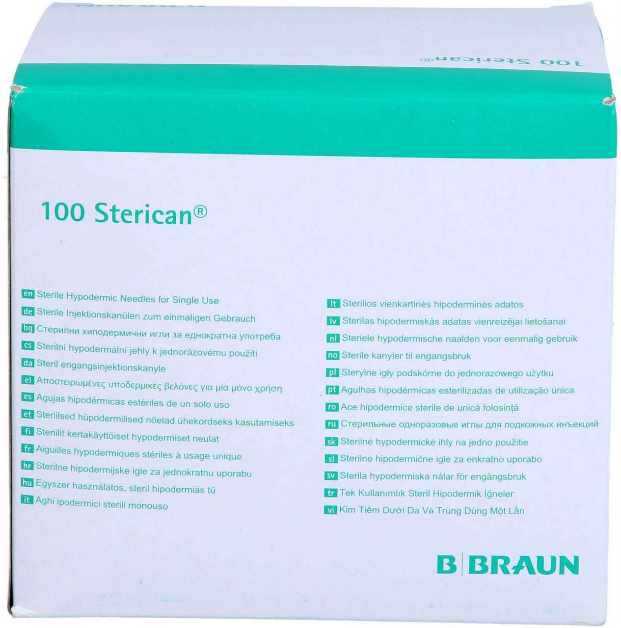 Sterican Einmalkanüle 22 G 50 mm