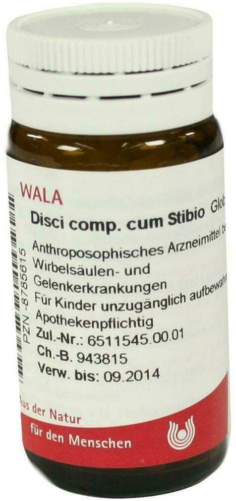 Wala Disci Comp. Cum Stibio 20 G Globuli