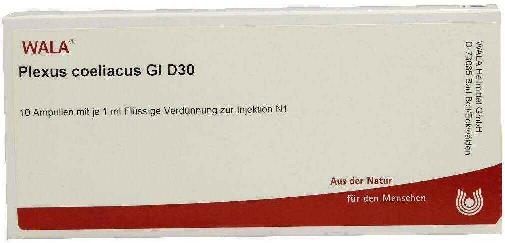 Wala Plexus Coeliacus Gl D30 10 X 1 ml Ampullen