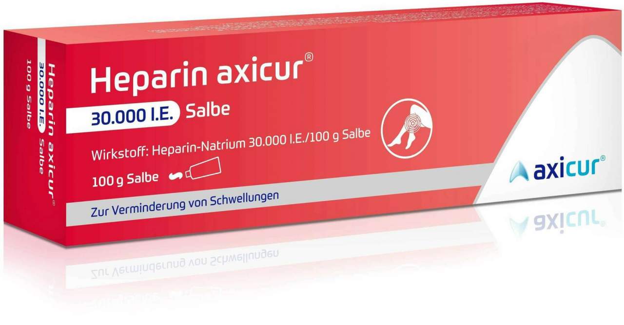 Heparin Axicur 30.000 I.E. Salbe 100 G