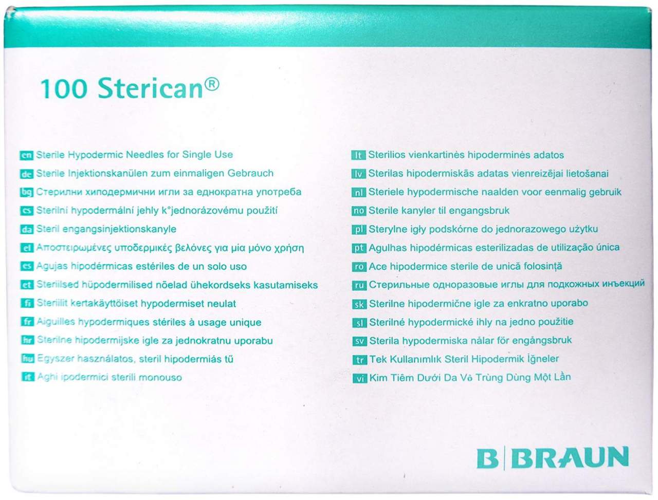 Sterican Einmalkanüle 23 G 30 mm 100 Kanülen