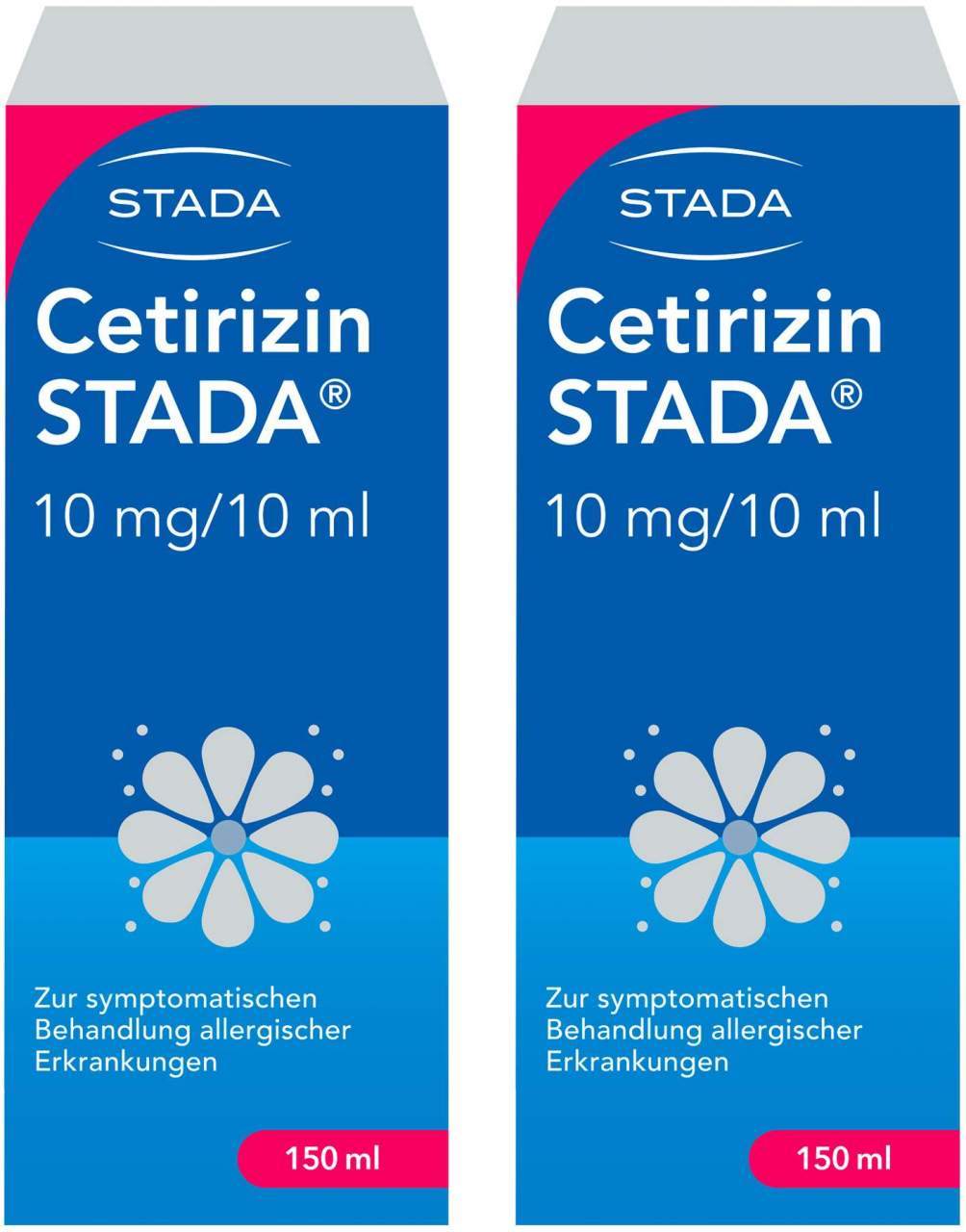 Cetirizin Stada Saft 10 mg pro 10 ml 2 x 150 ml Saft