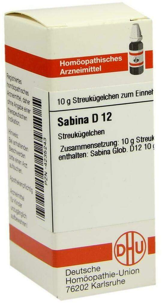 Dhu Sabina D12 Globuli