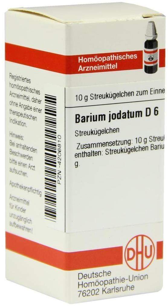 Dhu Barium Jodatum D6 10 G Globuli