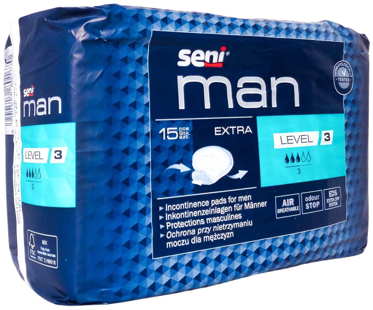 Seni Man Inkontinenzeinlage Extra Level 3 15 Stück