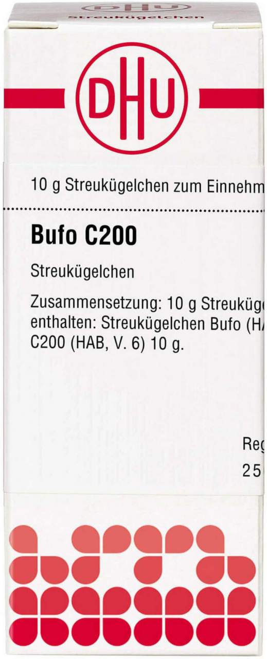 Dhu Bufo C200 Globuli 10 G