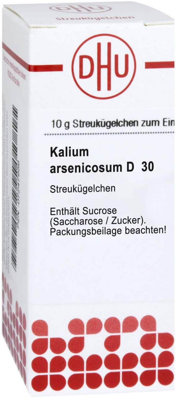 Dhu Kalium Arsenicosum D30 Globuli 10 G