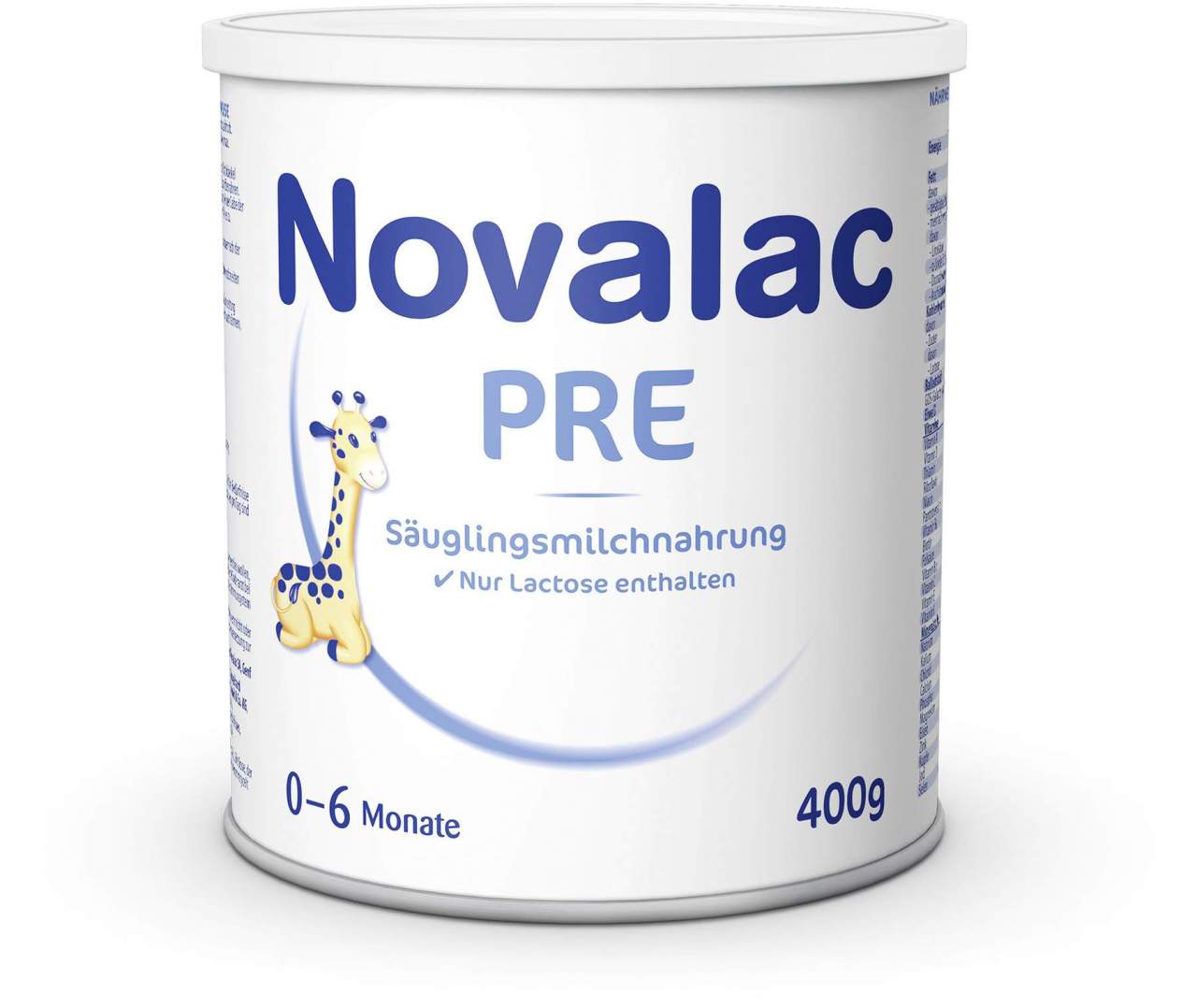 Novalac Pre Säuglings-Milchnahrung 0-6 Monate 400 g Pulver