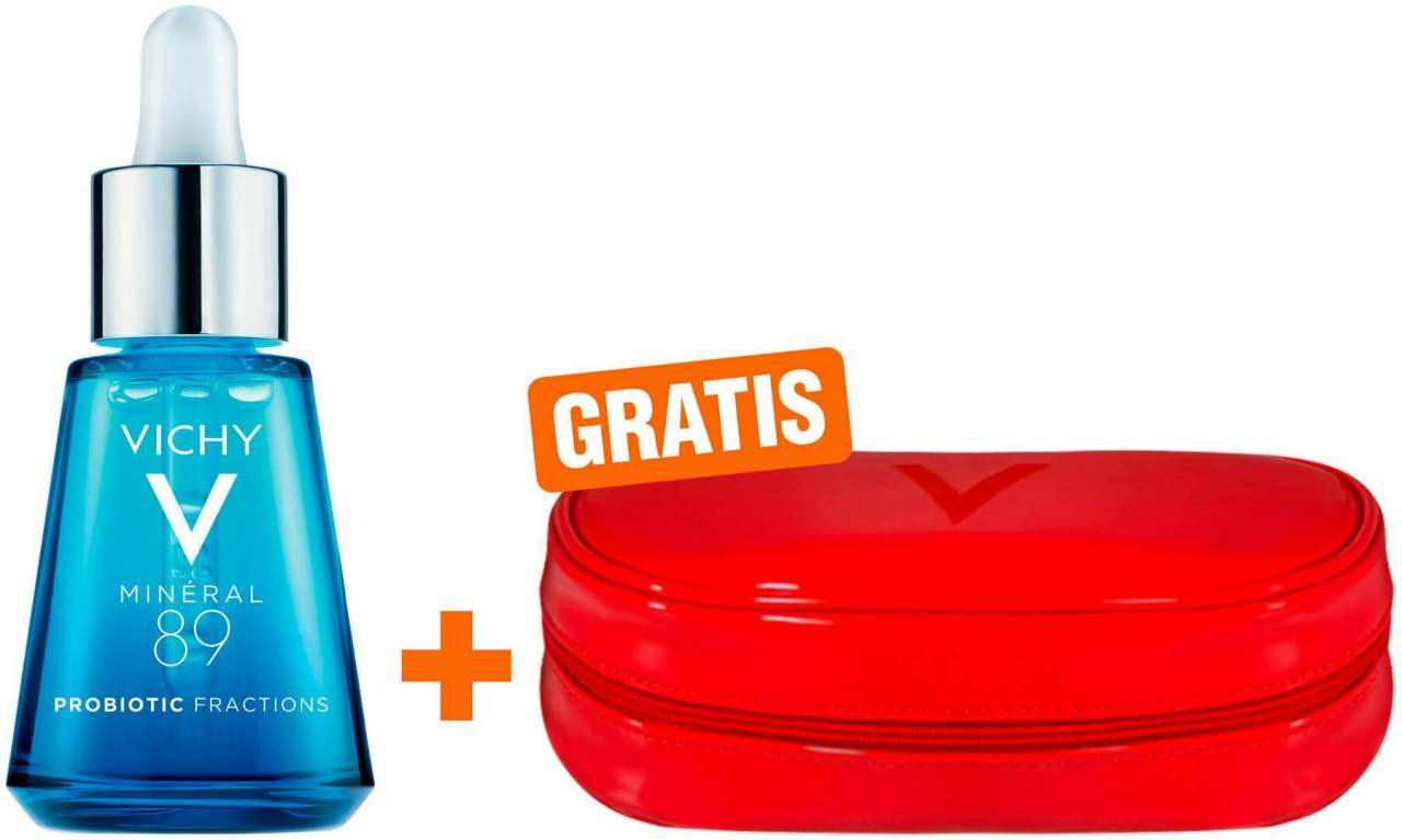 Vichy Mineral 89 Probiotic Fractions 30 ml Konzentrat + gratis Kosmetiktasche 1 Stück