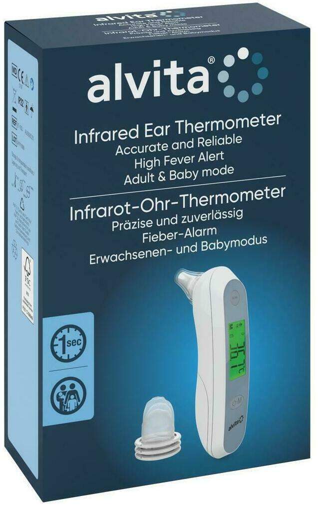 Alvita Infrarot-Ohrthermometer