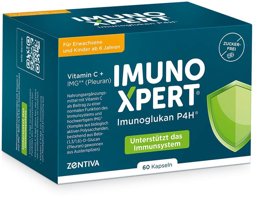 Imunoxpert Vitamin C + Beta Glucan 60 Kapseln