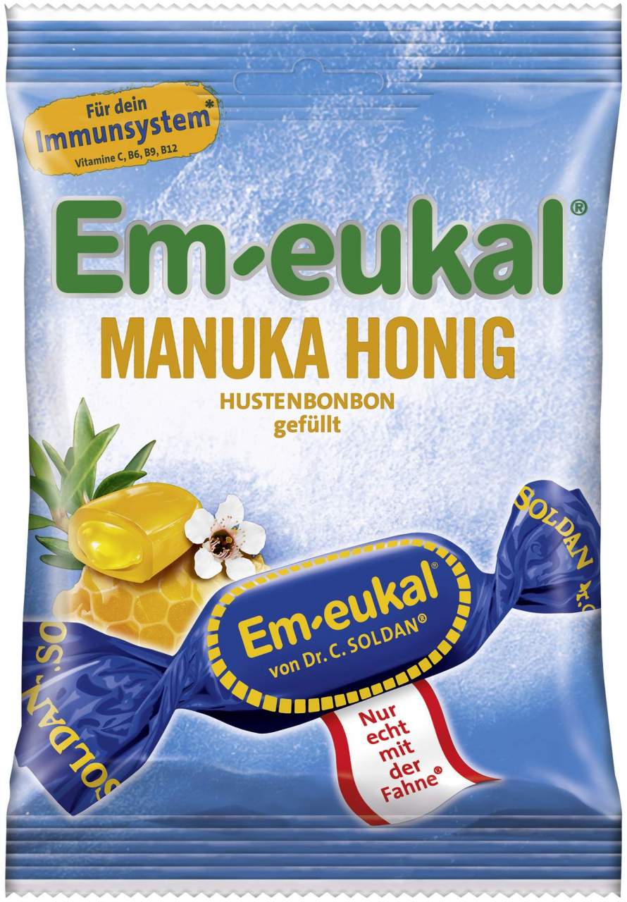 Em - Eukal Immun Stark Manuka Honig 75 G Beutel