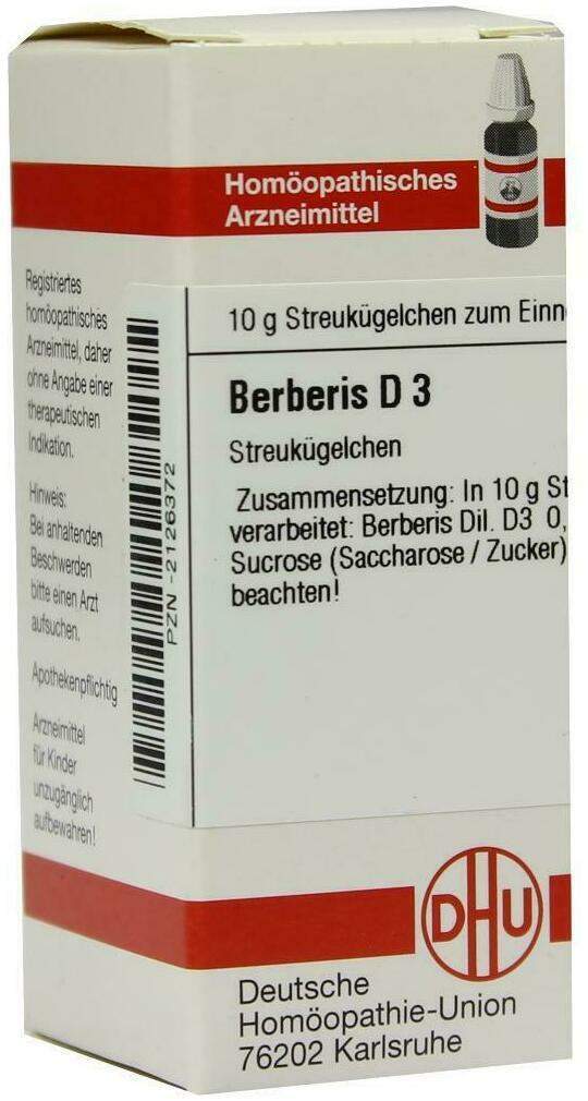 Dhu Berberis D3 Globuli