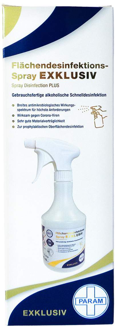 Flächendesinfektionspray Exklusiv Param