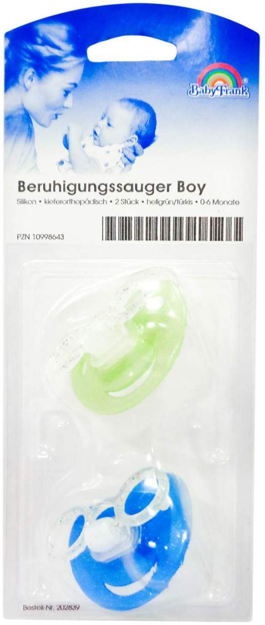 Beruhigungssauger Kirsche Silikon Boy 0 Bis 6 Monate