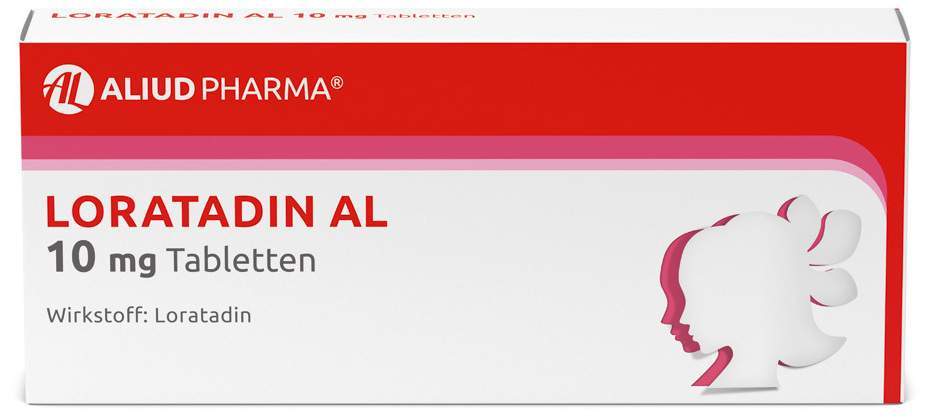 Loratadin Al 10 mg Tabletten 50 Tabletten