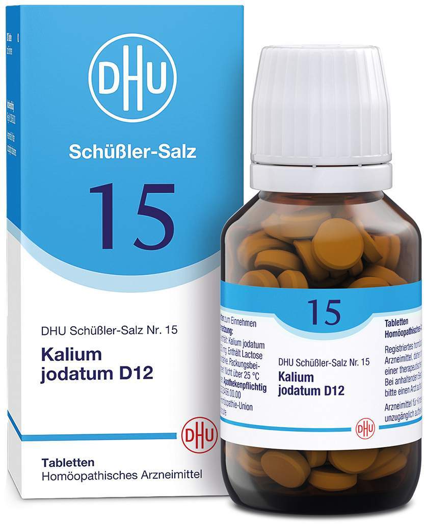 Dhu Schüßler-Salz Nr. 15 Kalium Jodatum D12 200 Tabletten